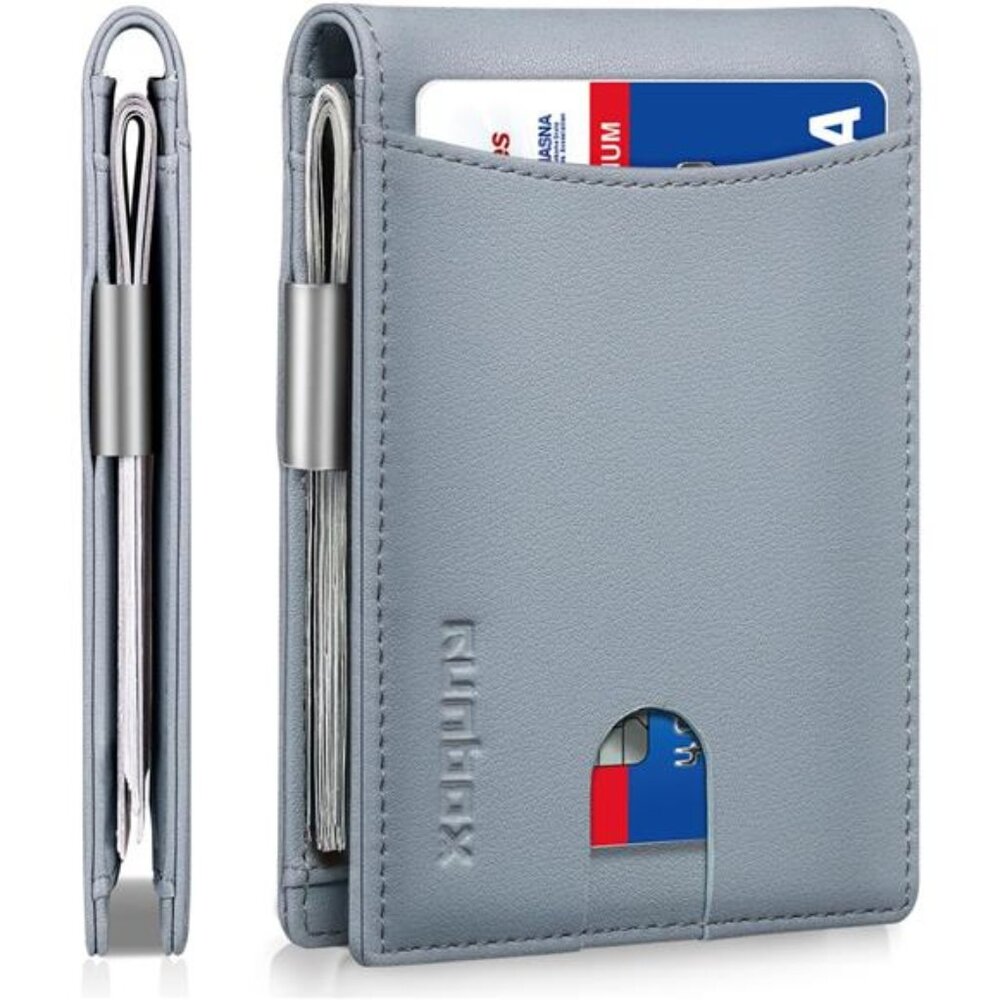 New Slim Novelty Wallets for Men RFID Blocking 11 Card Holder Minimalist